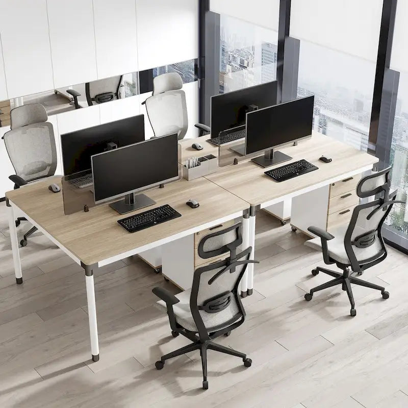 FlexiSpot Chaise de Bureau Ergonomique Pivotante à 360° Réglable en Hauteur en Maille avec Appui-tête Réglable, Soutien Lombaire et Accoudoirs