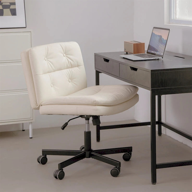 Fauteuil de bureau pivotant sans accoudoirs grande taille