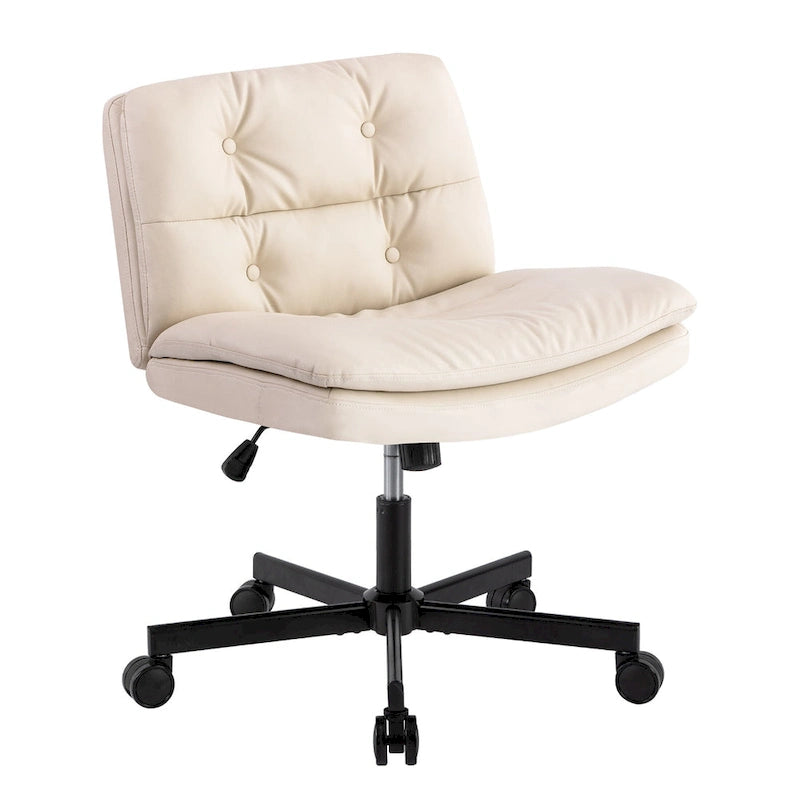Fauteuil de bureau pivotant sans accoudoirs grande taille