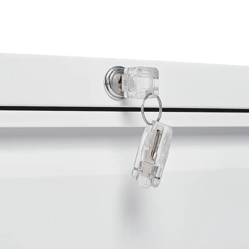 Classeur latéral métallique à 3 tiroirs avec serrure, classeur vertical de bureau, classeur métallique verrouillable, assemblage requis