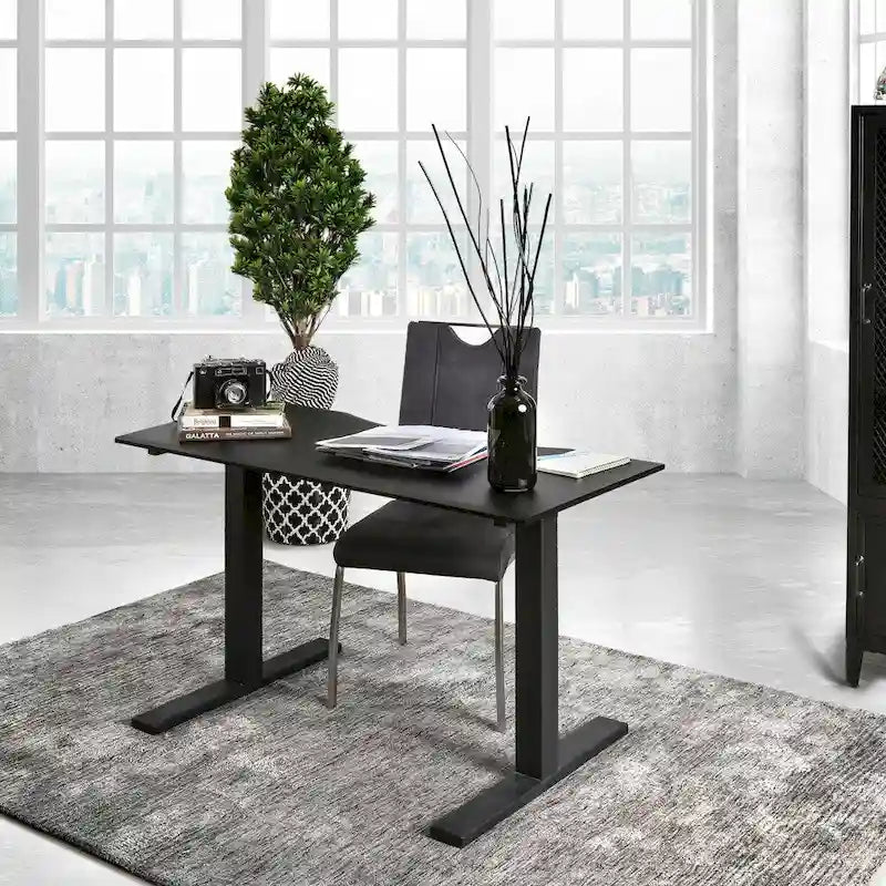 Furniture of America Hix - Bureau Debout Industriel Ajustable