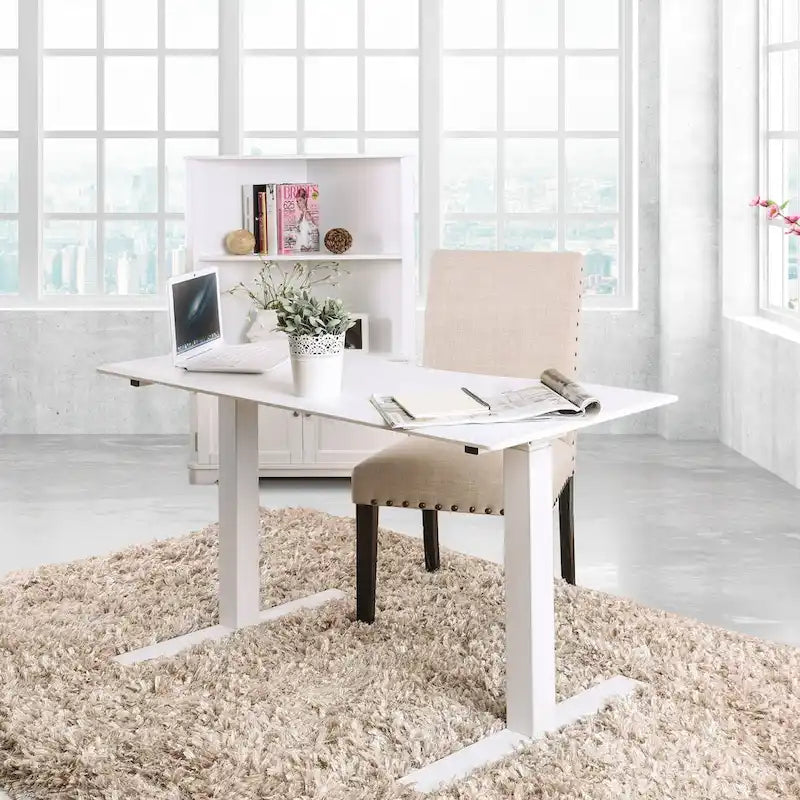 Furniture of America Hix - Bureau Debout Industriel Ajustable