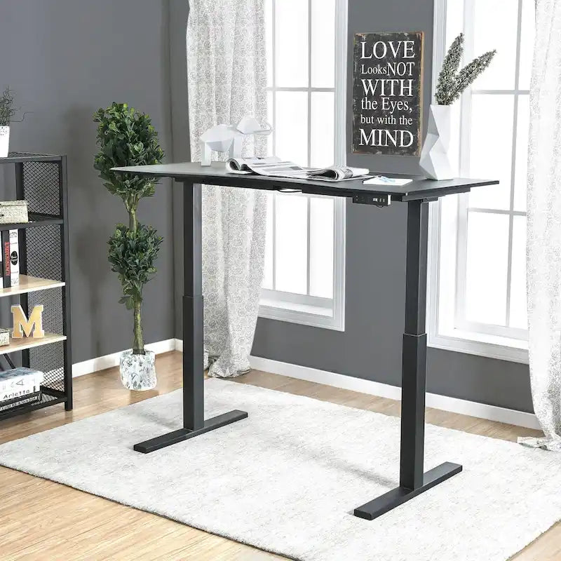 Furniture of America Hix - Bureau Debout Industriel Ajustable