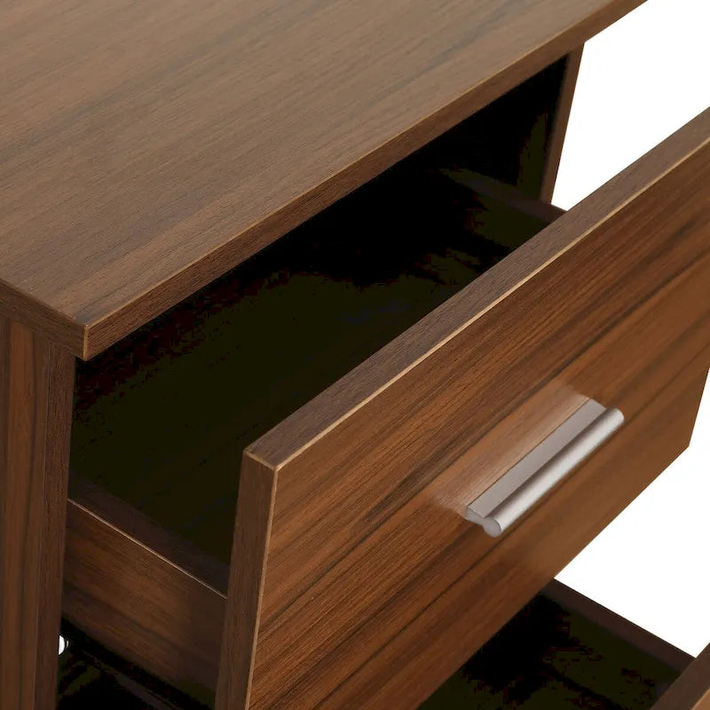 Bureau d'angle moderne avec rangement pour le bureau à domicile