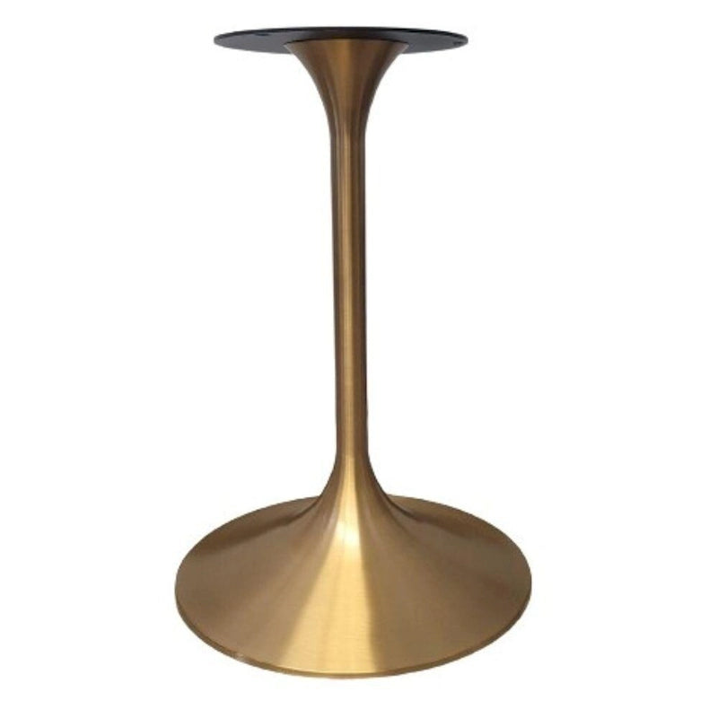 Table en laiton or brossé pour restaurants/usage commercial
