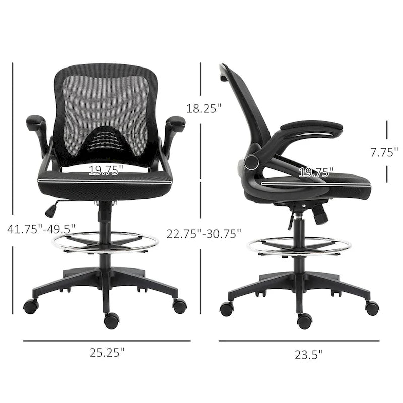 Chaise de bureau avec support lombaire
