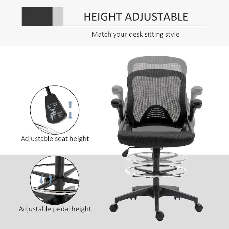Chaise de bureau avec support lombaire