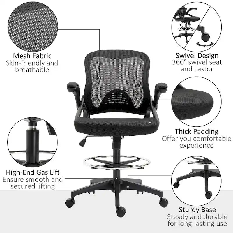 Chaise de bureau avec support lombaire