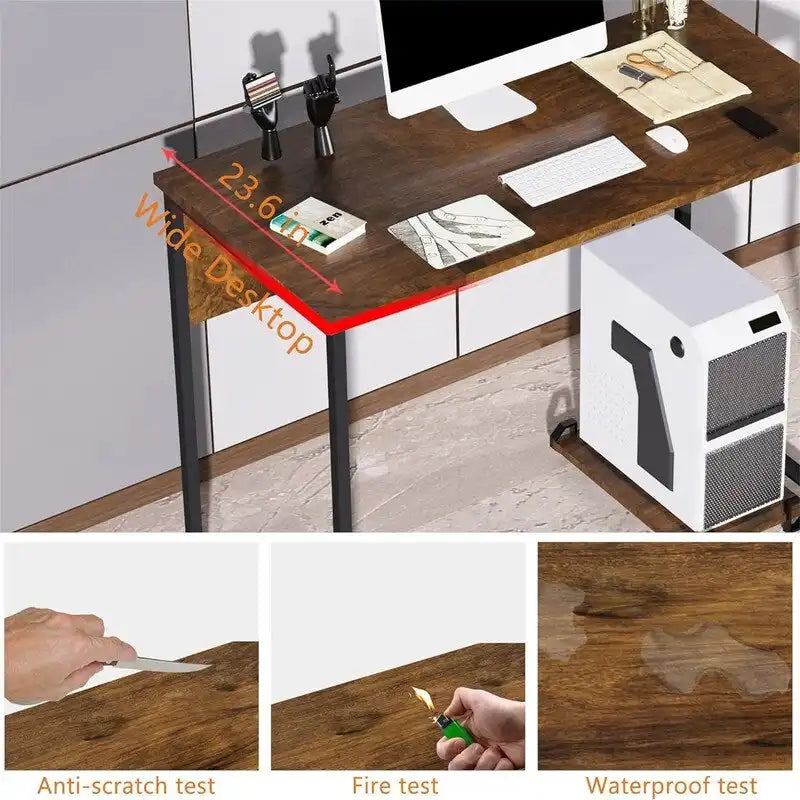 Petit bureau style moderne simple