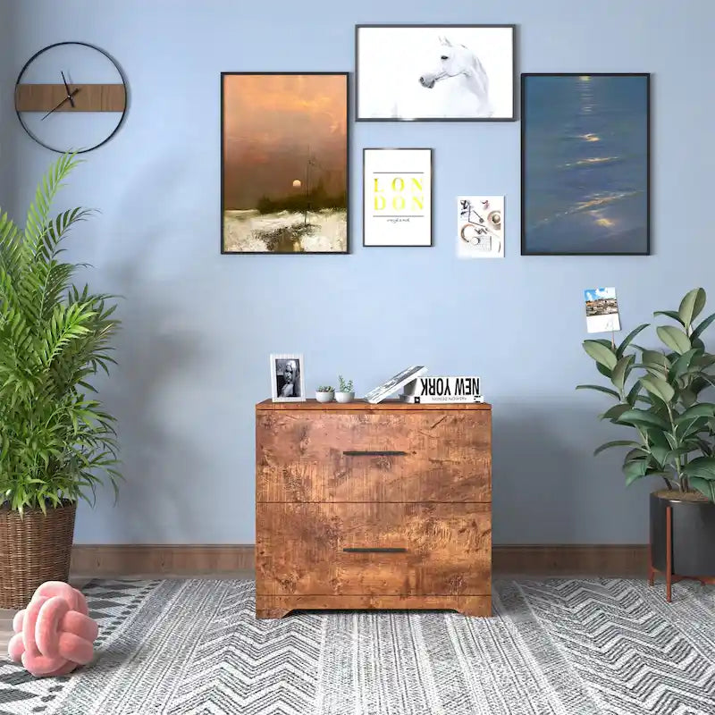 Classeur latéral à 2 tiroirs