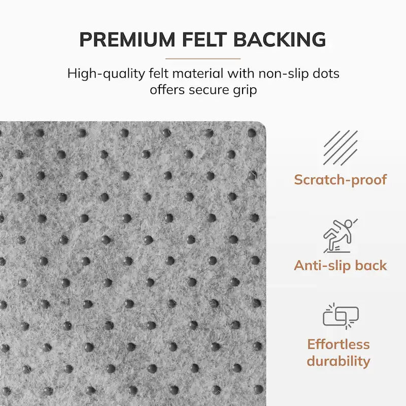Tapis de chaise rectangulaire standard Jani Eco Bambou Naturel - (72 x 48), Tapis de chaise écologique