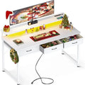 Bureau d'ordinateur de 55 pouces avec 3 tiroirs