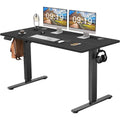 Bureau assis-debout électrique réglable en hauteur, bureau d'ordinateur ergonomique assis-debout, 55 x 24