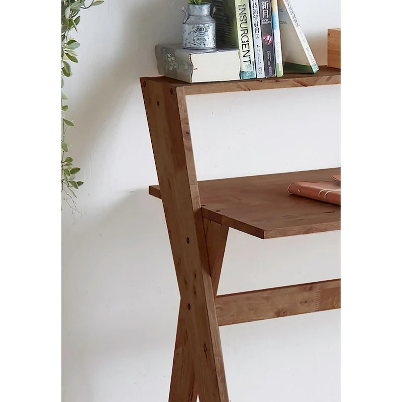 Bureau d'étude de 37,5 pouces de style moderne du milieu du siècle avec pieds en X