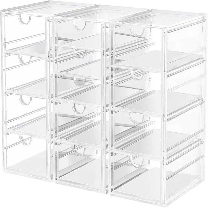Organisateurs et accessoires de bureau avec 13 tiroirs - 12.4P x 9.84L x 7H