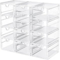 Organisateurs et accessoires de bureau avec 13 tiroirs - 12.4P x 9.84L x 7H