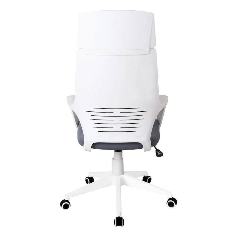 Fauteuil de bureau moderne, haute qualité et durable, Gris/Blanc