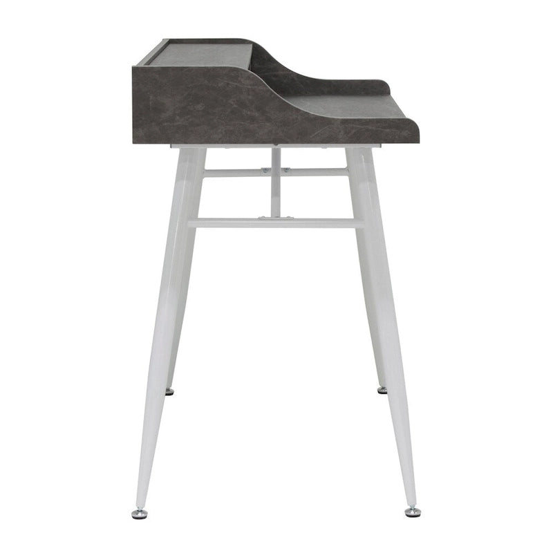 Calico Designs Woodford Bureau secrétaire moderne de 45 de large avec rangement bas et pieds coniques en métal