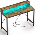 Bureau informatique 39 pouces avec lumières LED