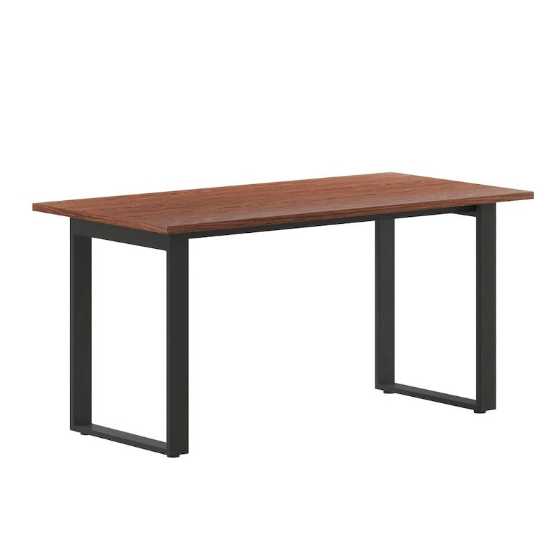Table de conférence commerciale avec plateau stratifié et piètement en U