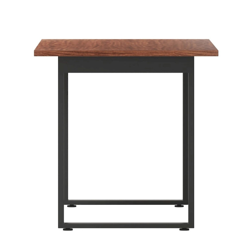 Table de conférence commerciale avec plateau stratifié et piètement en U