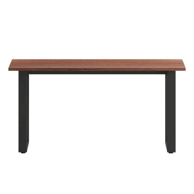 Table de conférence commerciale avec plateau stratifié et piètement en U