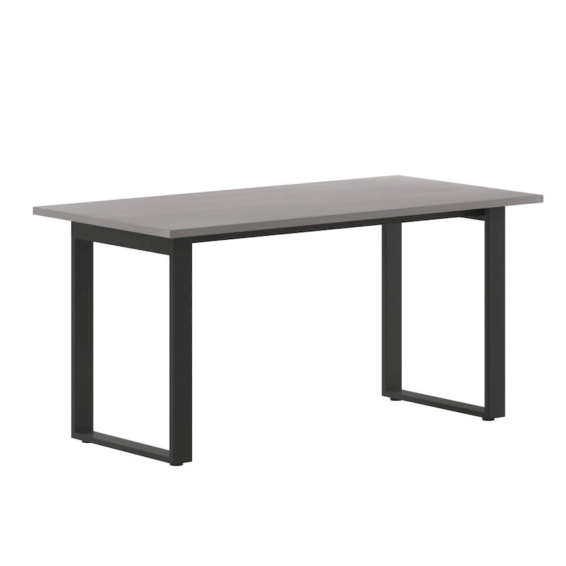 Table de conférence commerciale avec plateau stratifié et piètement en U