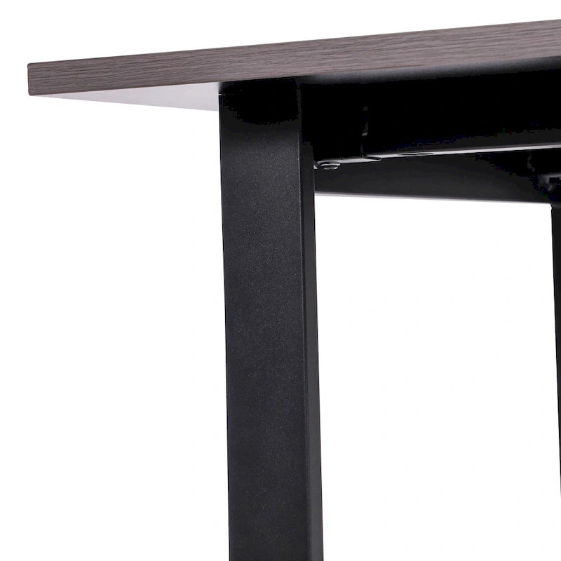 Table de conférence commerciale avec plateau stratifié et piètement en U