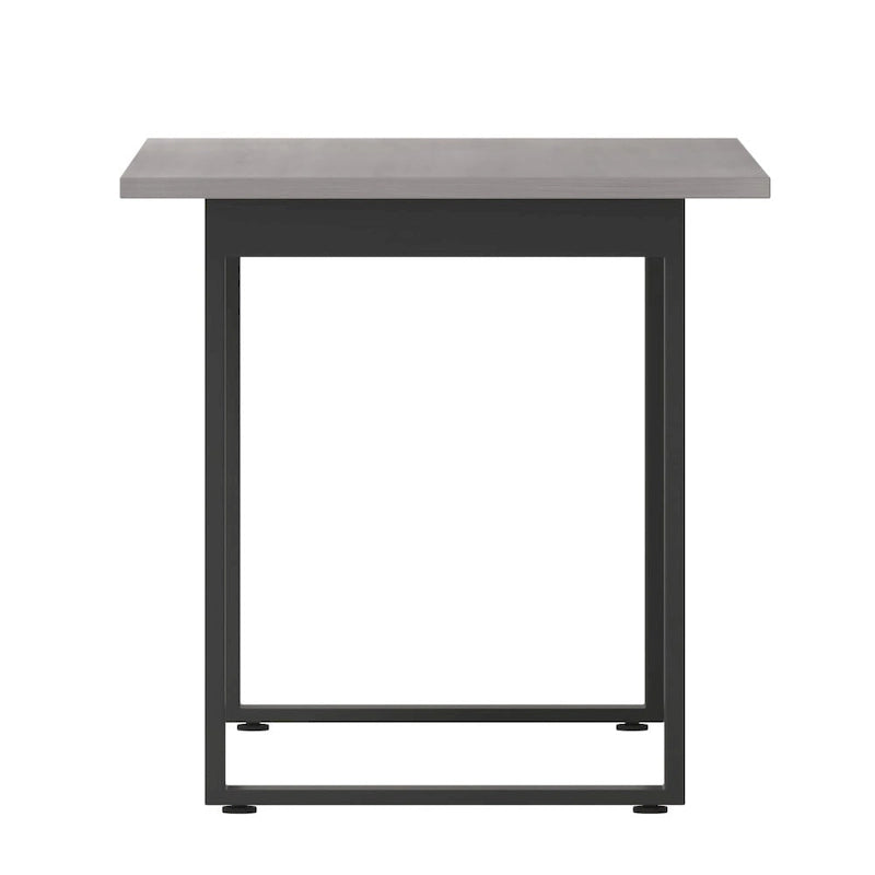 Table de conférence commerciale avec plateau stratifié et piètement en U