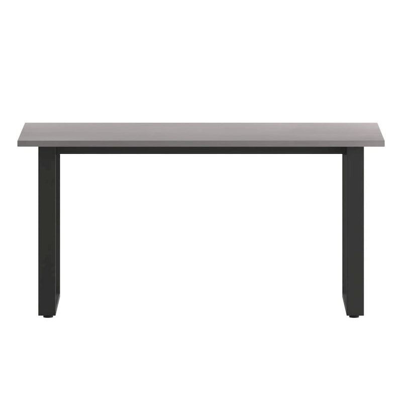 Table de conférence commerciale avec plateau stratifié et piètement en U