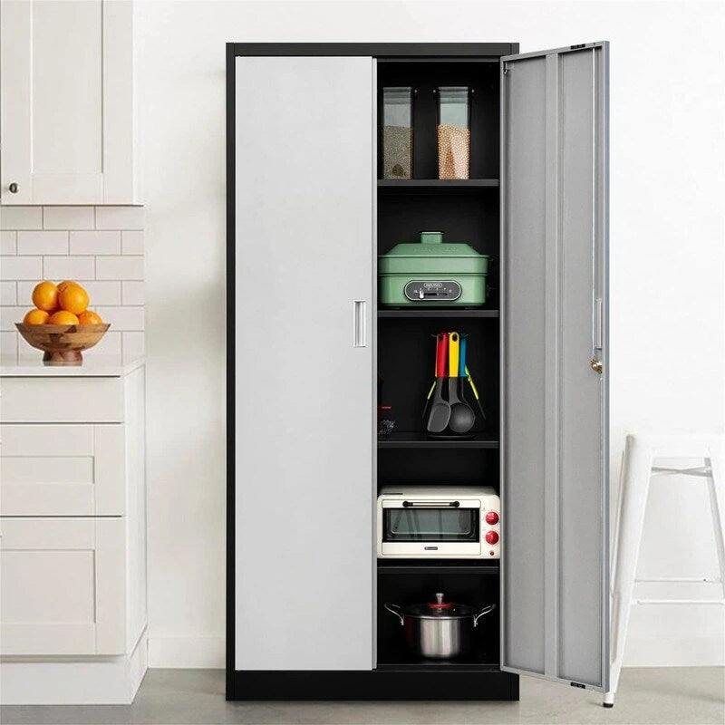 Armoire de rangement métallique