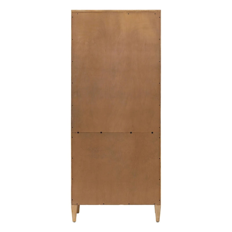 Bibliothèque moderne en bois, étagère de bureau, meuble de rangement, entièrement assemblé, marron clair