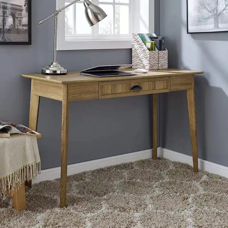 Caffoz Home Office - Bureau moderne avec tiroir et hub USB