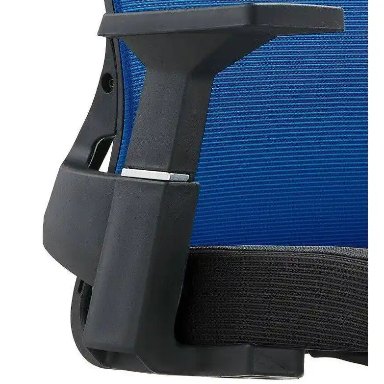 Chaise de bureau mi-hauteur réglable avec pivotement à 360 degrés et inclinaison Brio Series par LeisureMod
