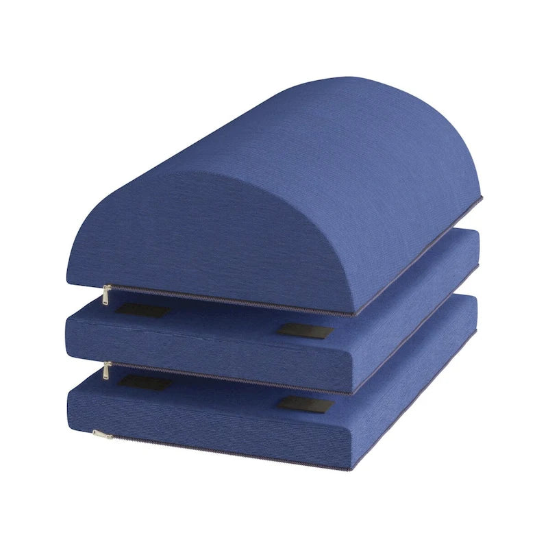 WOWMAX Ergonomic Footrest and Height Office Foot Rest Stool For Under Desk Support