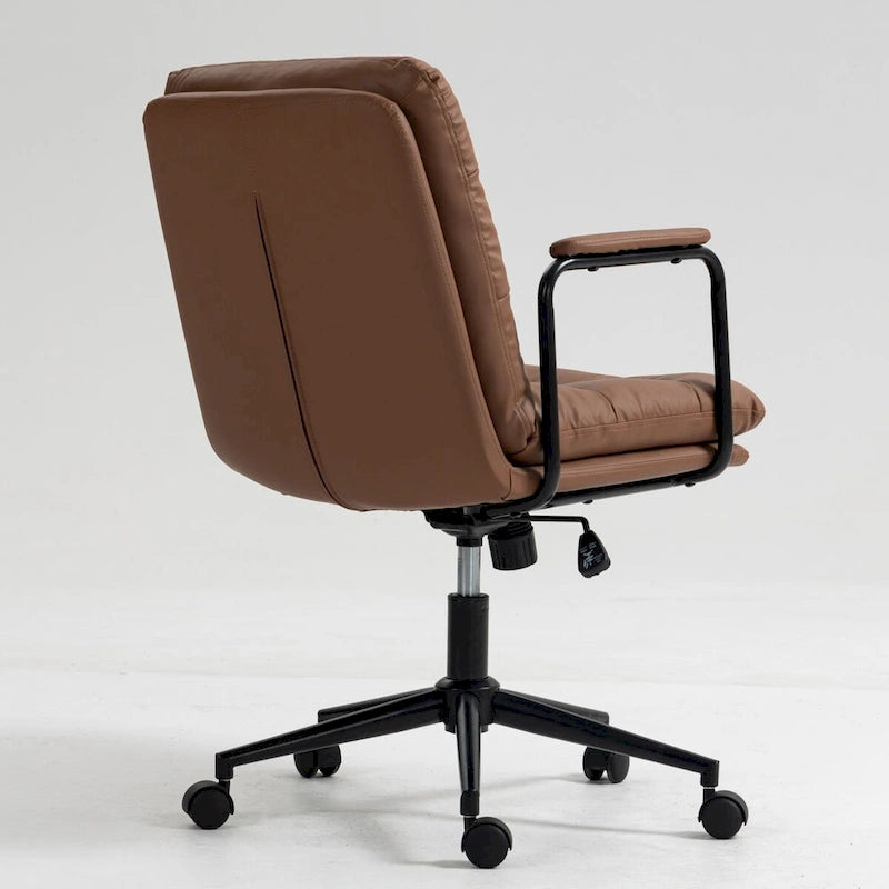 GEITIN Chaise de bureau pivotante avec accoudoirs rembourrés