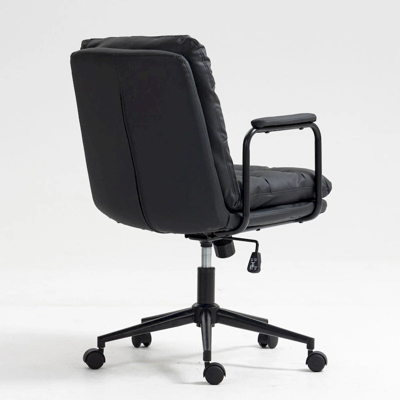 GEITIN Chaise de bureau pivotante avec accoudoirs rembourrés