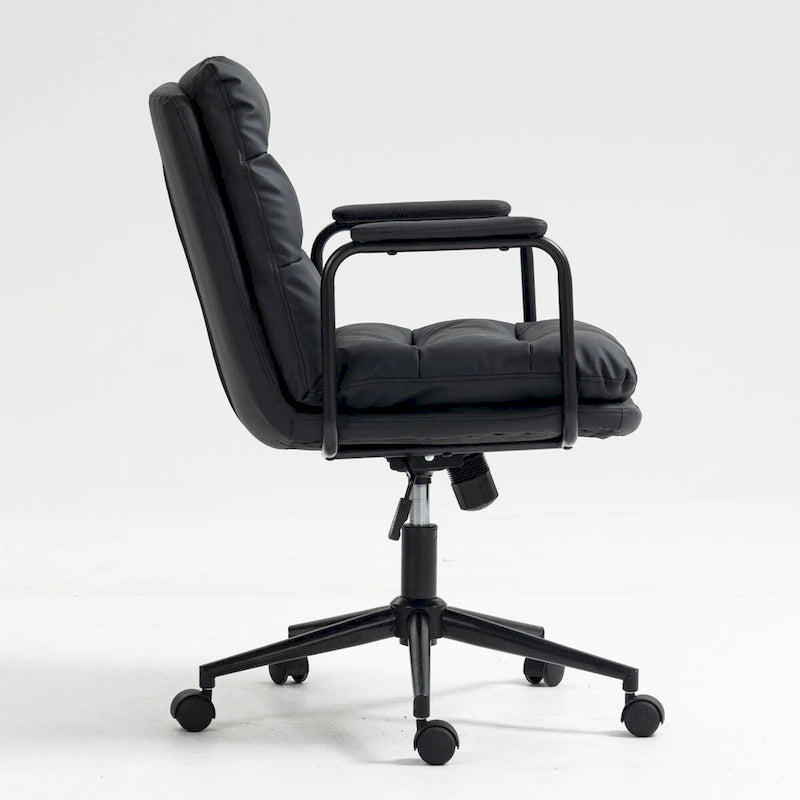 GEITIN Chaise de bureau pivotante avec accoudoirs rembourrés