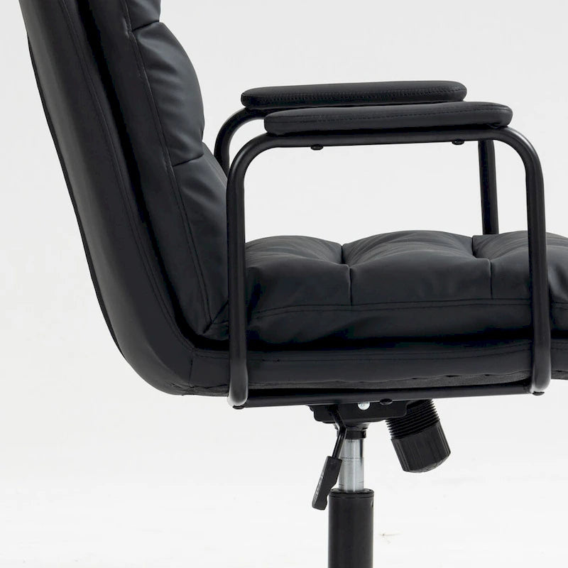 GEITIN Chaise de bureau pivotante avec accoudoirs rembourrés