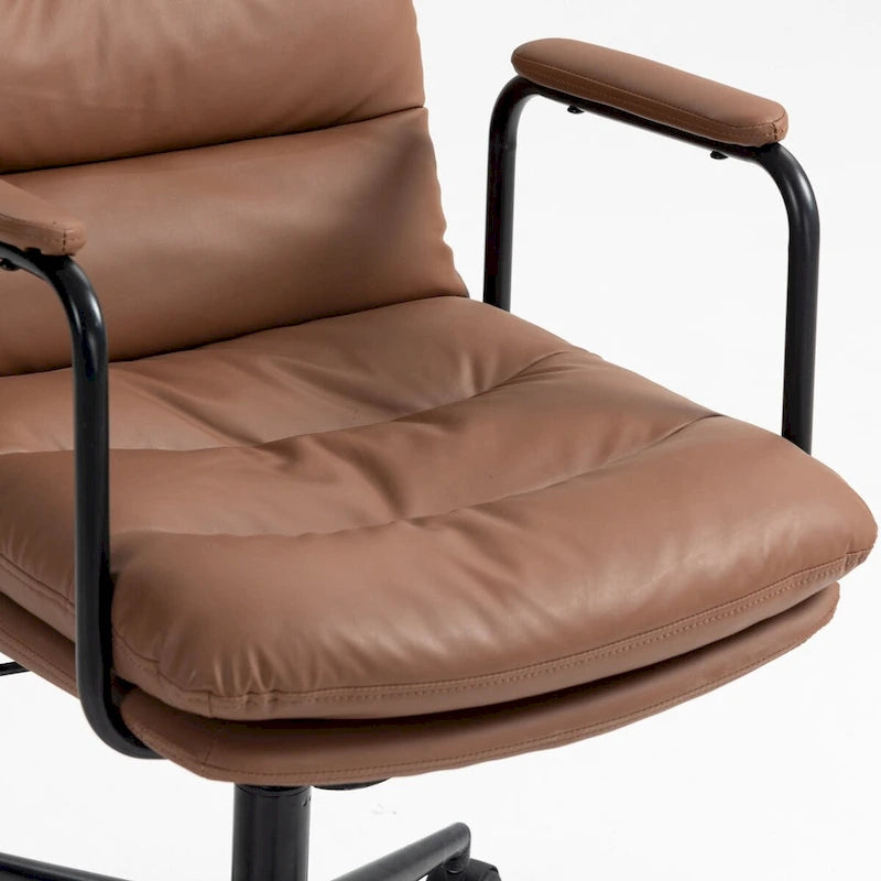 GEITIN Chaise de bureau pivotante avec accoudoirs rembourrés