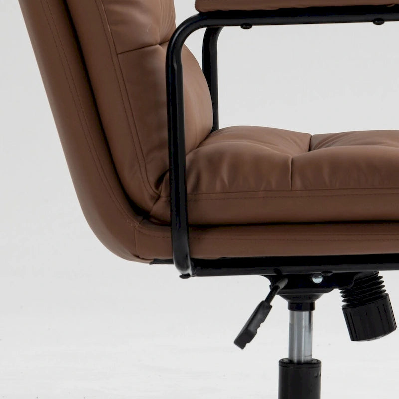 GEITIN Chaise de bureau pivotante avec accoudoirs rembourrés