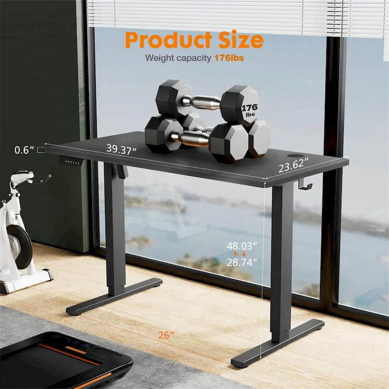 Bureau réglable en hauteur