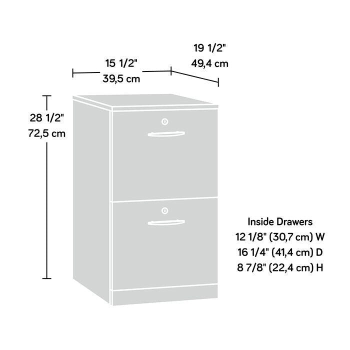 Caisson 2 tiroirs Via cc/sb