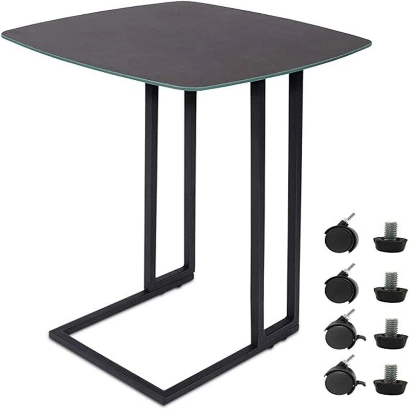 Table d'appoint en bois avec plateau anti-rayures