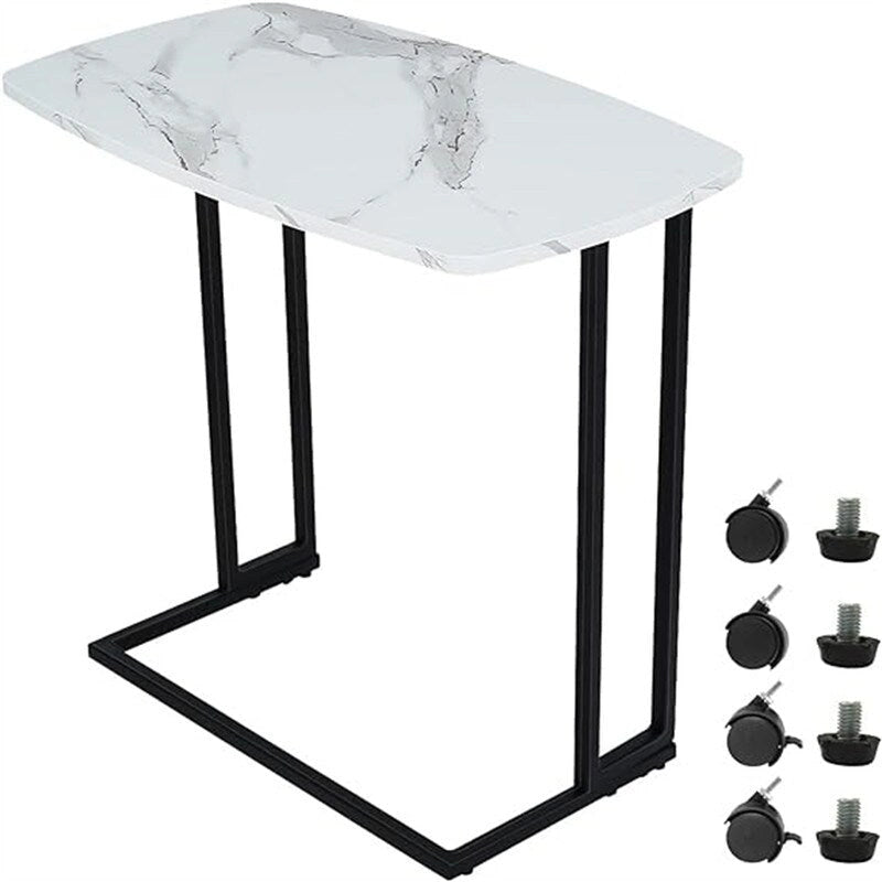 Table d'appoint en bois avec plateau anti-rayures