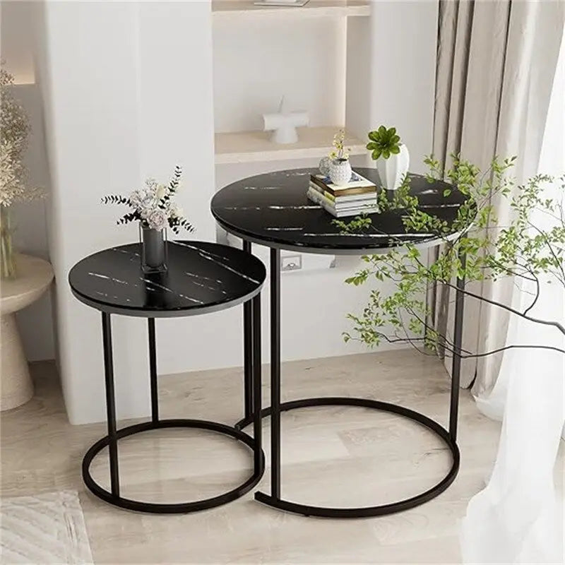 Table basse gigogne rustique