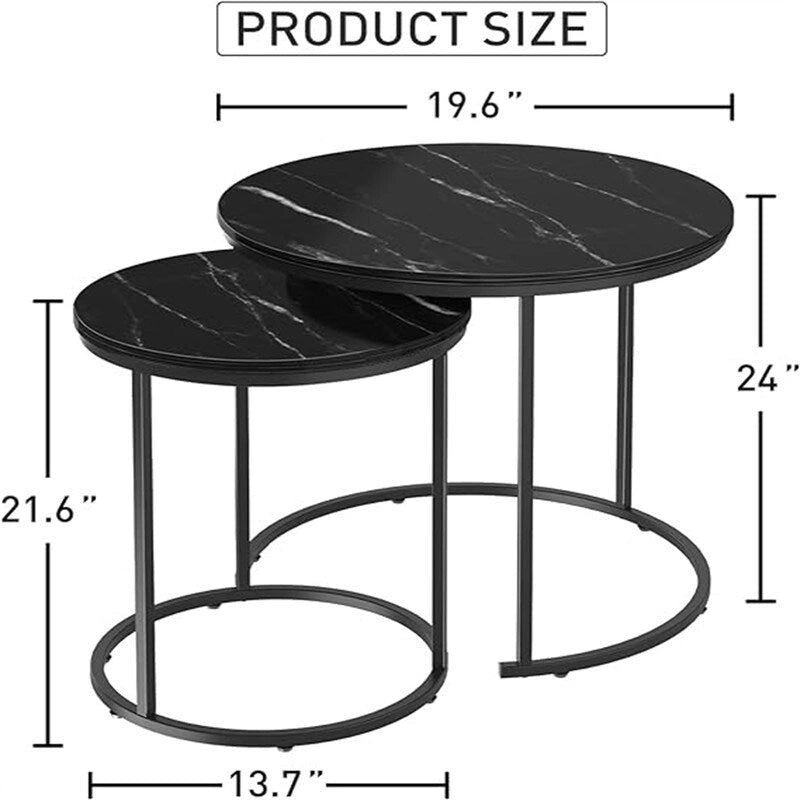 Table basse gigogne rustique