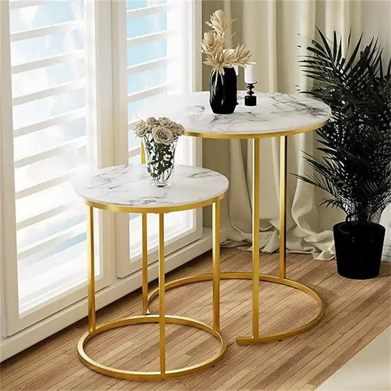 Table basse gigogne rustique