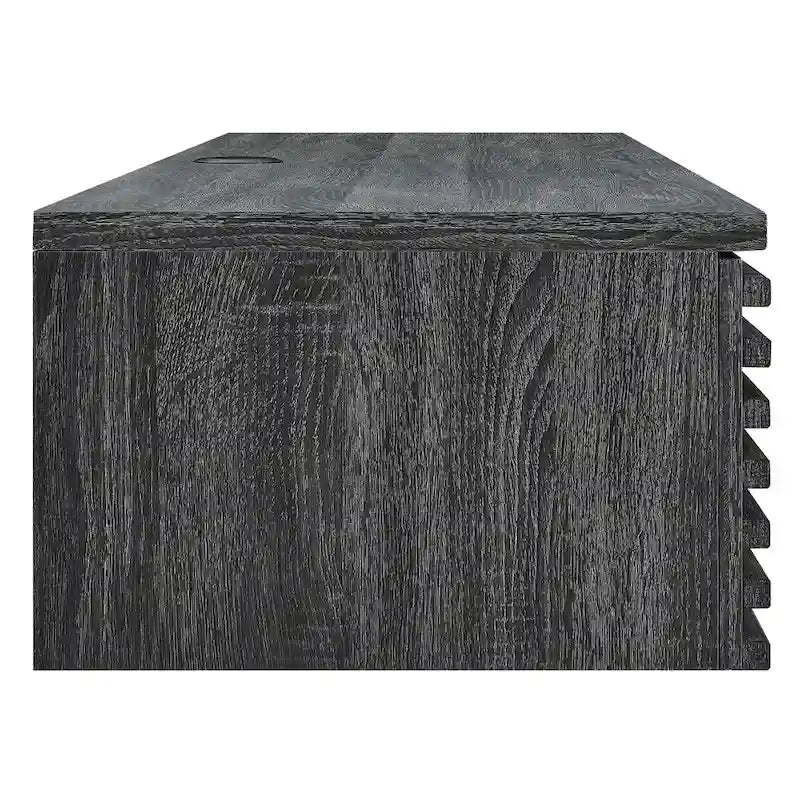 Support mural en bois pour bureau