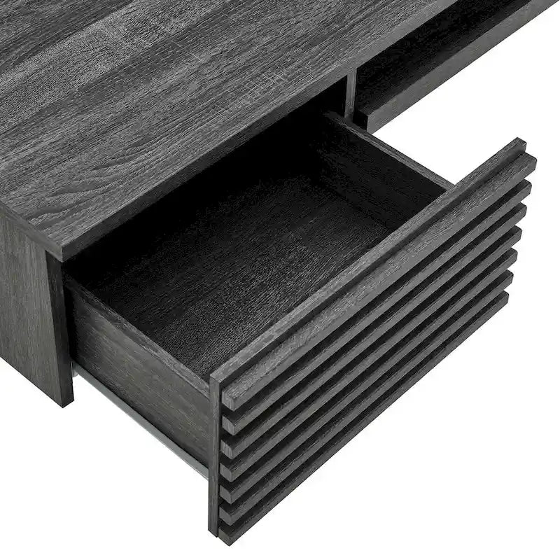 Support mural en bois pour bureau